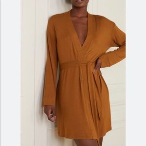 Skims Robe - Sleep Stretch Jersey Robe - Copper NWT! Discontinued Color